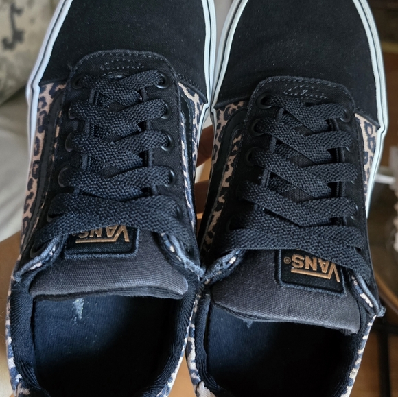 Vans Ward Deluxe Ultracush Leopard Cheetah Women's Slip-on Shoes, Sz 7.5 - Picture 6 of 8